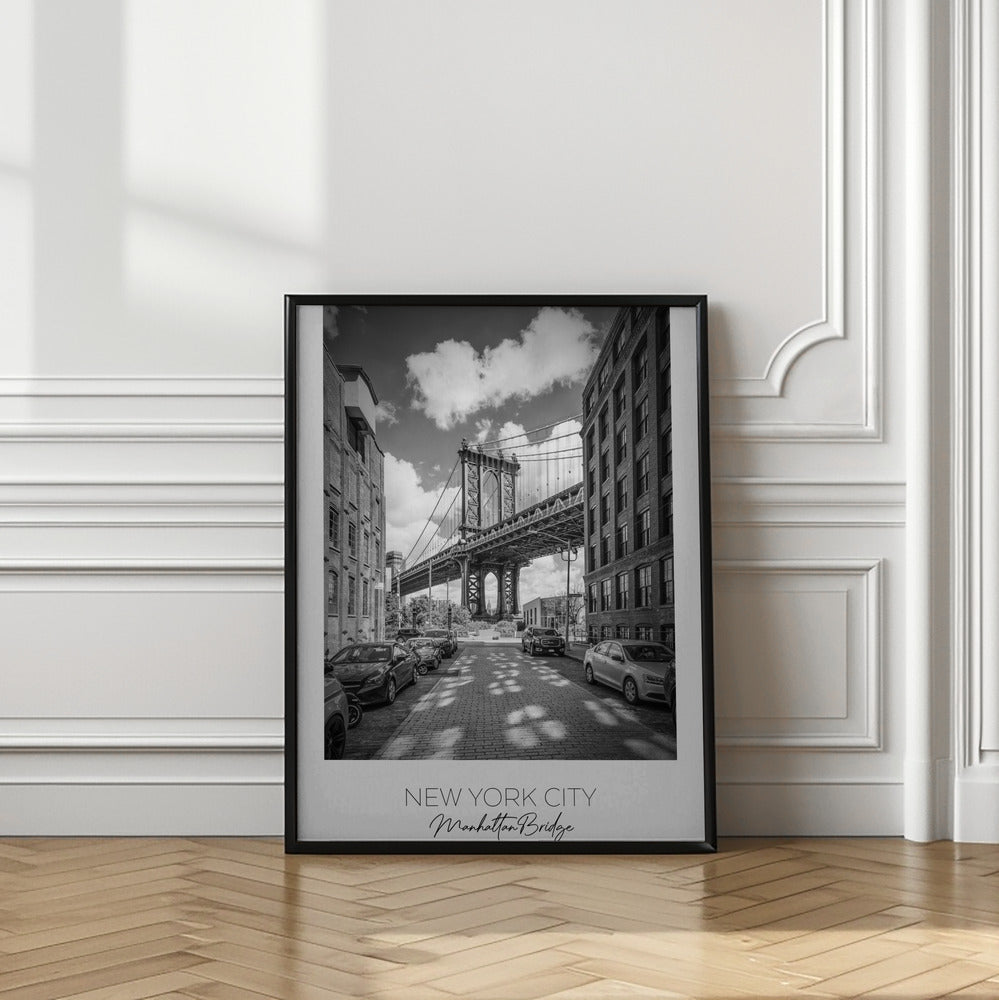 Wandbild-NEW YORK CITY Manhattan Bridge