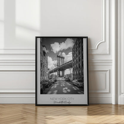 Wandbild-NEW YORK CITY Manhattan Bridge