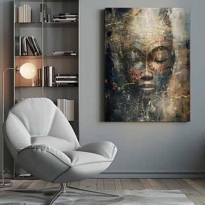 Wandbild Afrikanische Kunst Illustration Wandkunst 111
