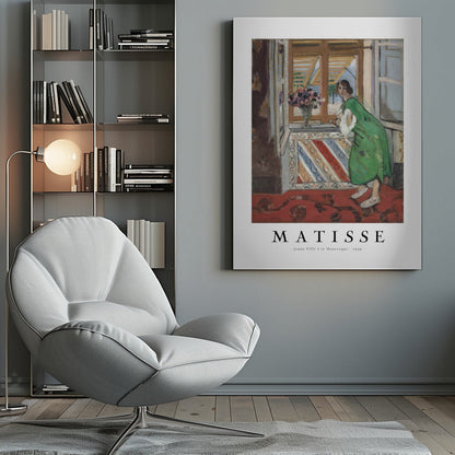 Wandbild Jeune Fille a La Mauresque 1939
