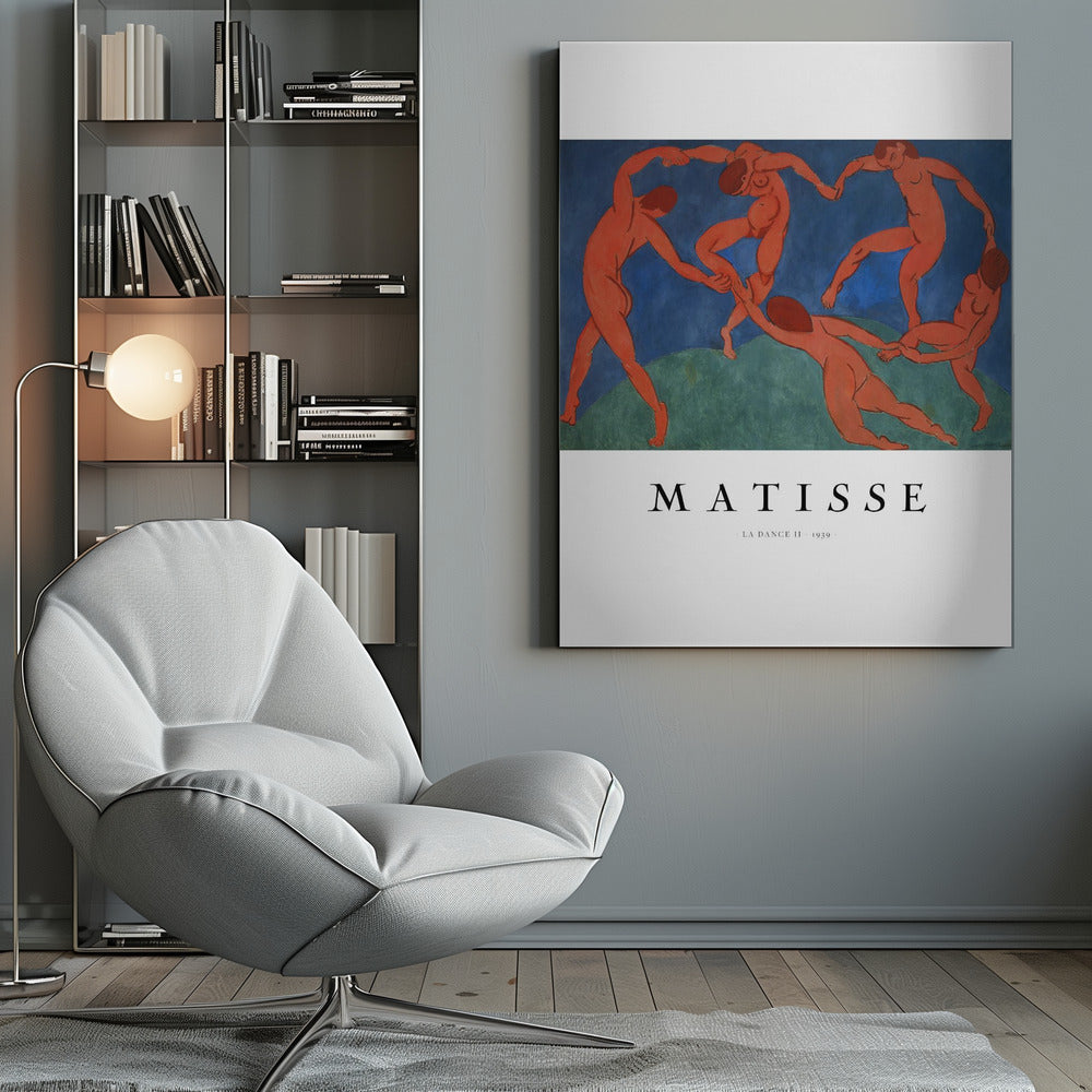 Wandkunst La Danse II von Henri Matisse
