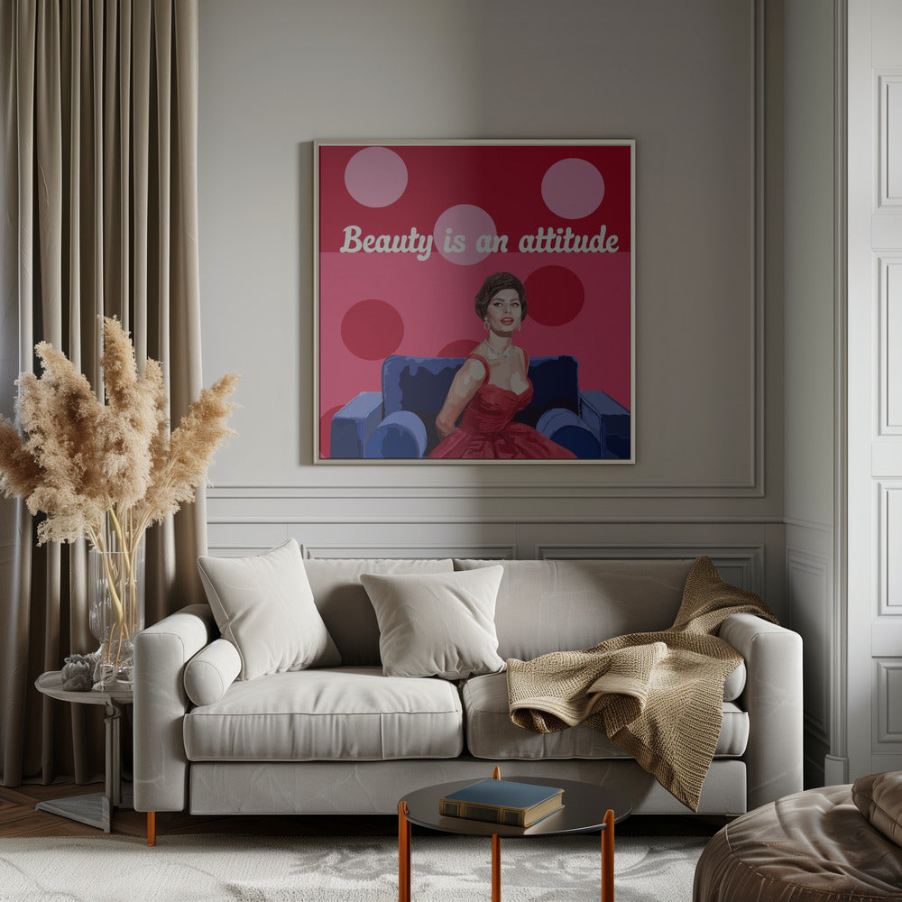 Wall art Beauty on the Couch