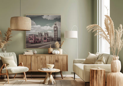 Wandbilder Typisch London | urbaner Vintage-Stil