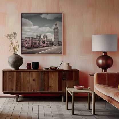 Wandbilder Typisch London | urbaner Vintage-Stil