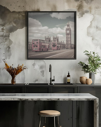 Wandbilder Typisch London | urbaner Vintage-Stil