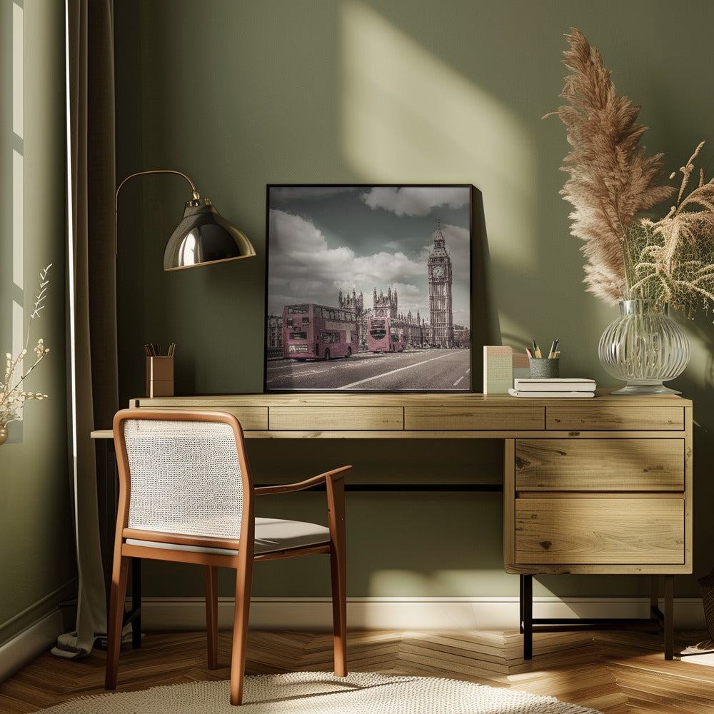 Wandbilder Typisch London | urbaner Vintage-Stil