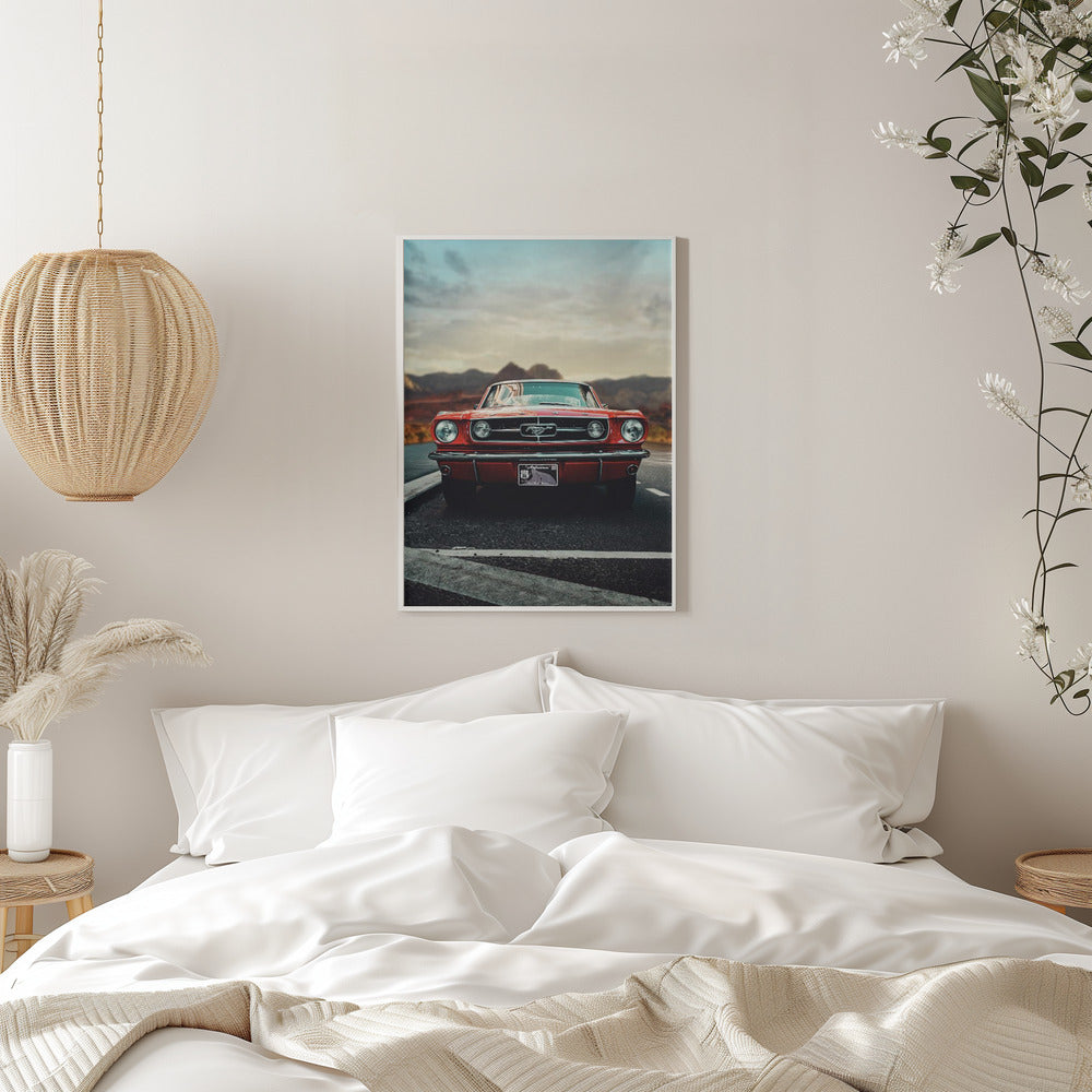 Wandbild Oldtimer Liebe