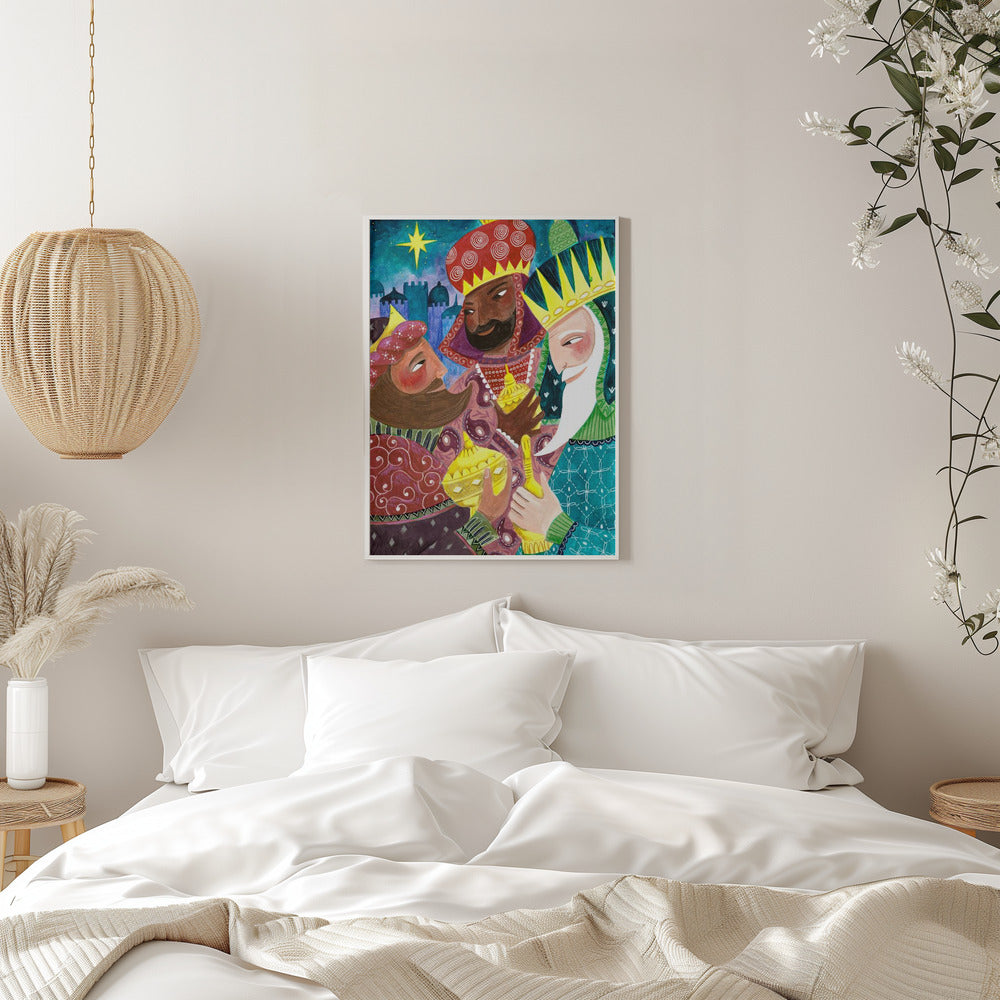 Wandbild Heilige Drei Könige Leinwanddruck