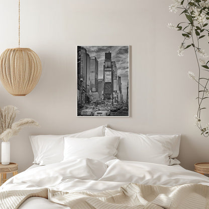 Wandbild NEW YORK CITY Times Square - Monochrom