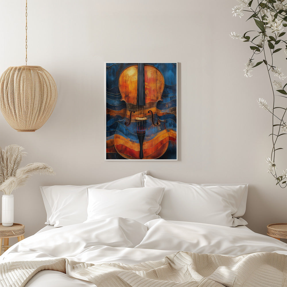 Wandbilder Musik Violine 6 Leinwandbild