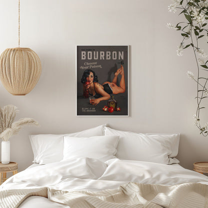 Wandbild Babes of Bourbon Vol 6 Choose Your Poison Sexy Pinup