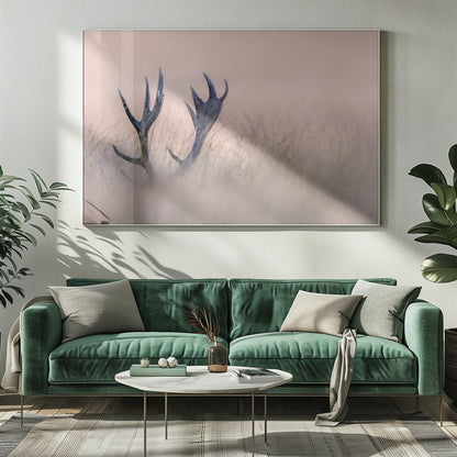 Wandkunst   Verstecken spielen (Horn vom Hirsch)