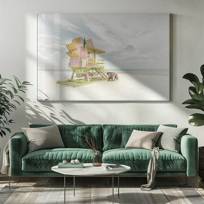 Wandbild MIAMI BEACH Vintage Florida Flair