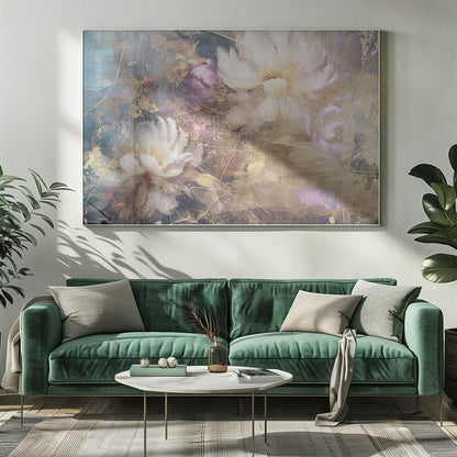 Wandbild Blumen Blumenkunst Illustration Wandkunst 002
