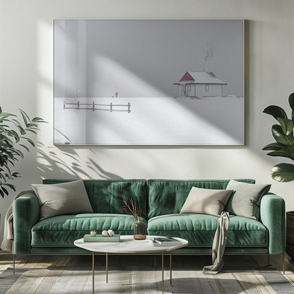Wandbild Gildehaus am Strand I Leinwandbild