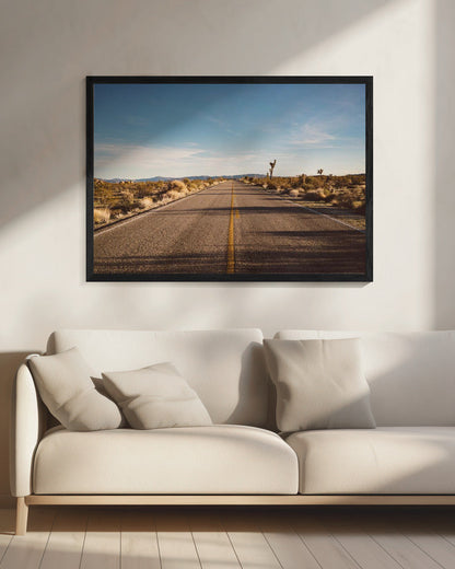 Wall Art Joshua Tree Road