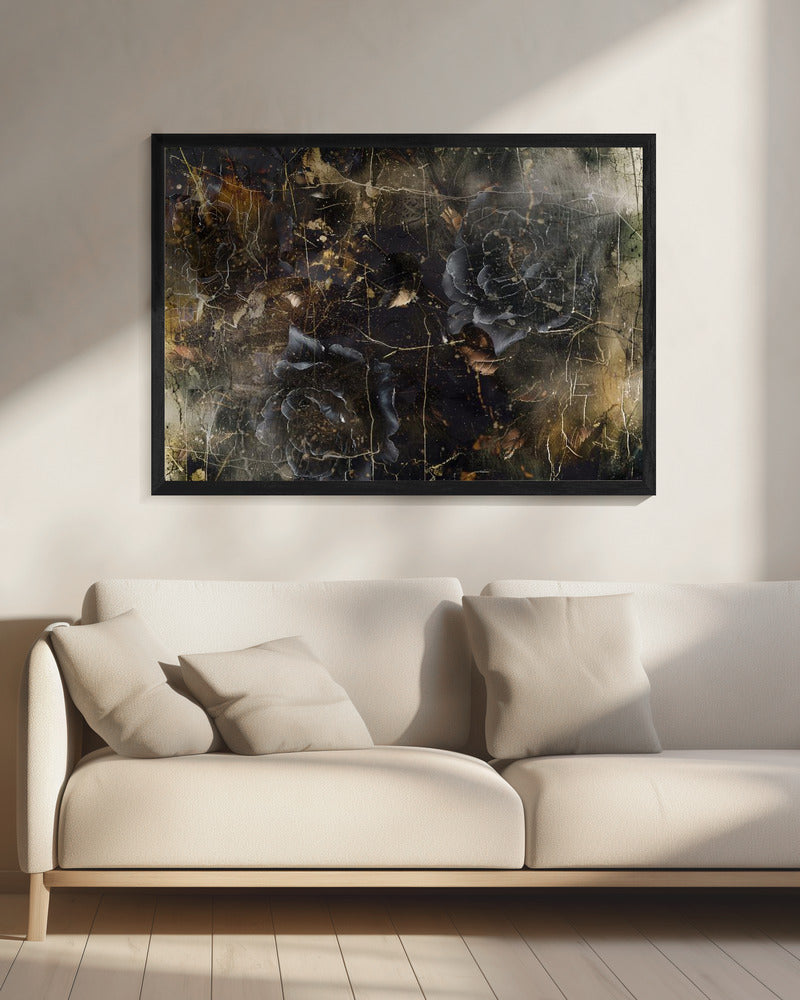 Wandbilder Blumen Floral Art Illustration 03