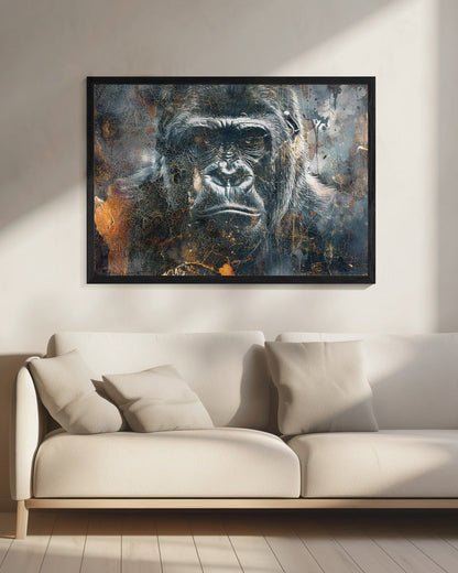 Wandkunst Tier Vintage Kunst Illustration Wandbild 04