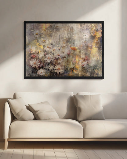 Wandbild Blume Floral Kunst Illustration Wandbild 010