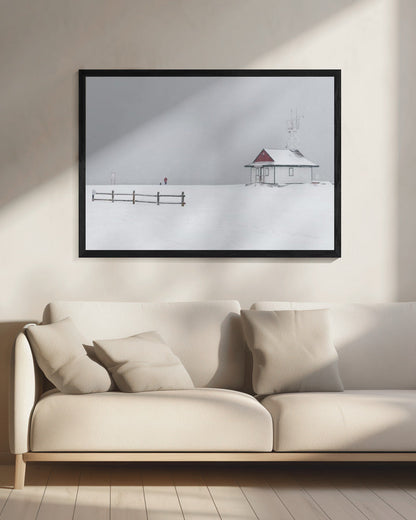 Wandbild Gildehaus am Strand I Leinwandbild