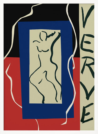 Wandbild Verve 1937, Titelseite von Verve
