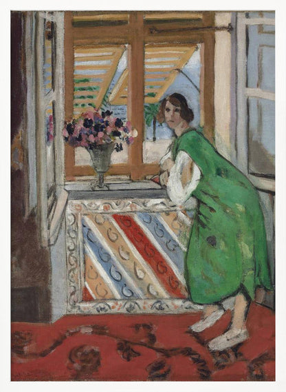 Wandbild Jeune Fille a La Mauresque Original 1939