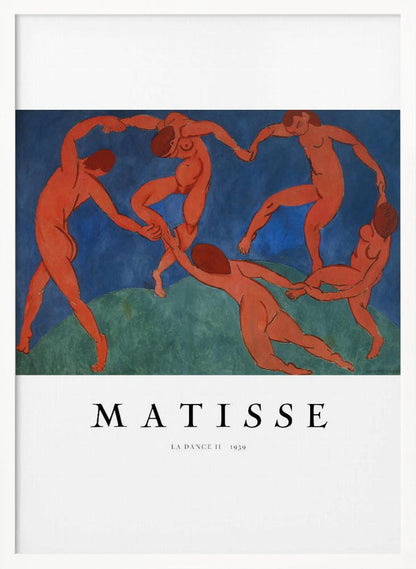 Wandkunst La Danse II von Henri Matisse