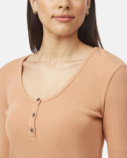 TreeWaffle Henley Longsleeve