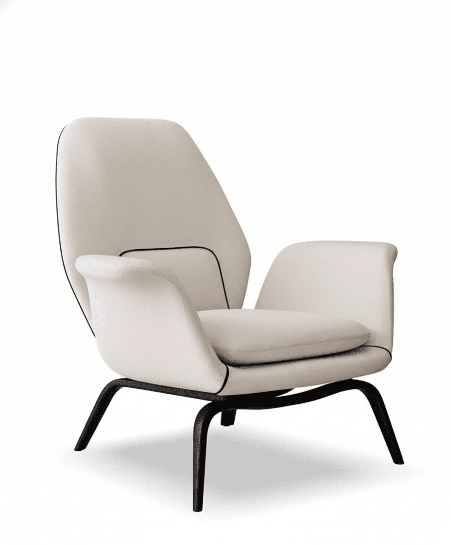 PM07 Premium Relaxsessel mit Hocker