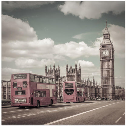 Wandbilder Typisch London | urbaner Vintage-Stil