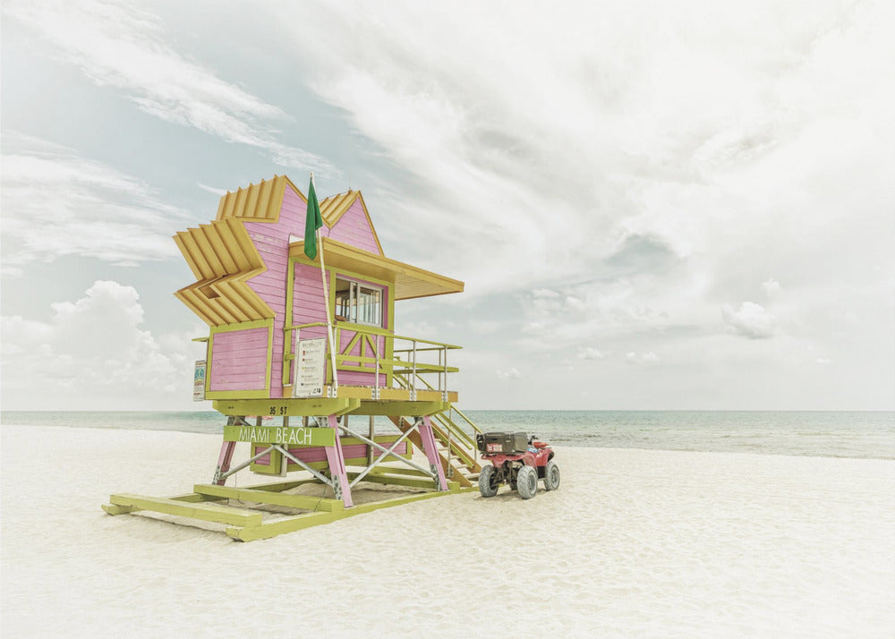 Wandbild MIAMI BEACH Vintage Florida Flair