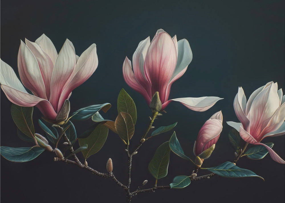 Wandbild Wunderschöne Magnolien 25
