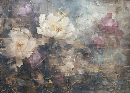 Wandbilder Blumen Blumen Illustration Wandkunst 001