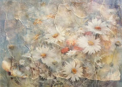 Wandkunst Blumen Floral Kunst Illustration Wandkunst 009