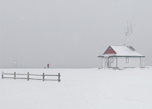 Wandbild Gildehaus am Strand I Leinwandbild