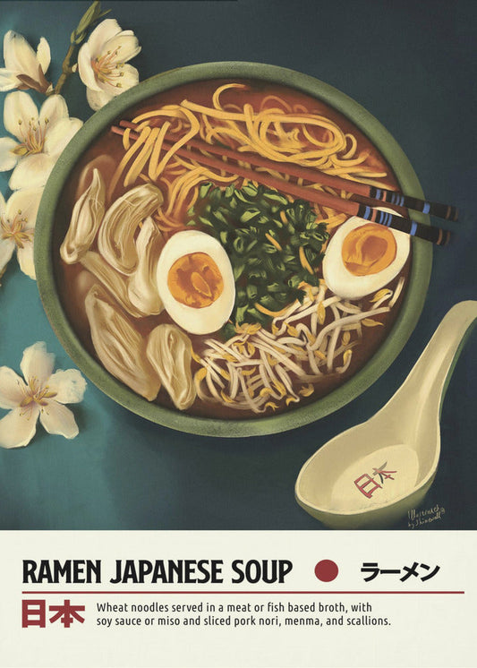 Wandbild Ramen