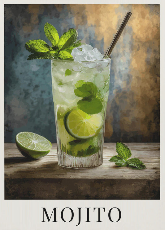 Wandbild Mojito