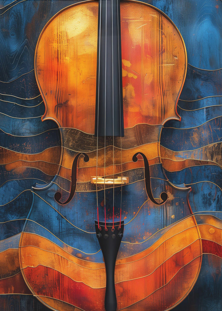Wandbilder Musik Violine 6 Leinwandbild