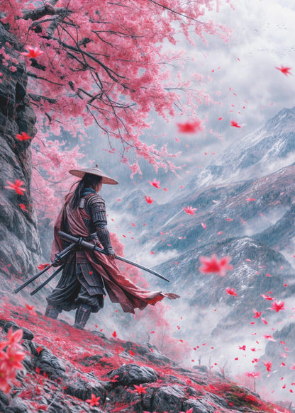Wall Art Samurai
