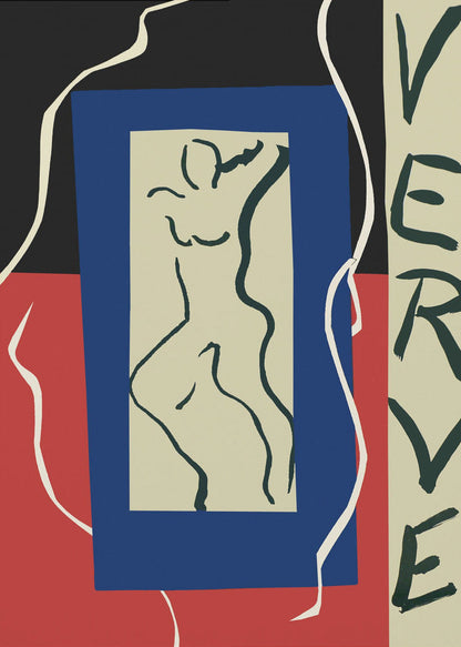 Wandbild Verve 1937, Titelseite von Verve