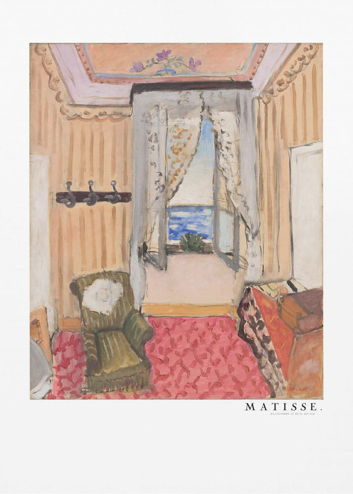 Wandbild „Ma Chambre Au Beau Rivage“