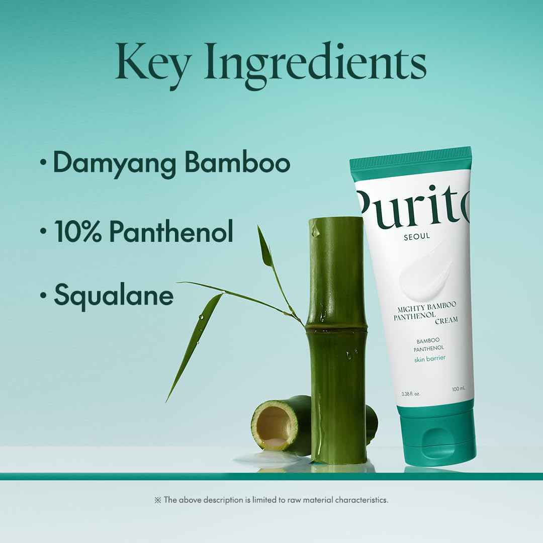 Purito Mighty Bamboo Panthenol Cream  100ml