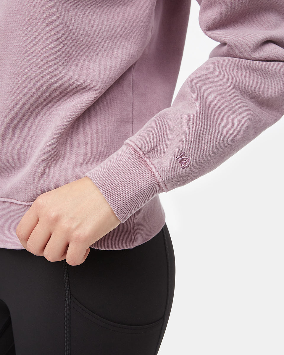 Crewneck-Sweatshirt aus Bio-French-Terry-Baumwolle
