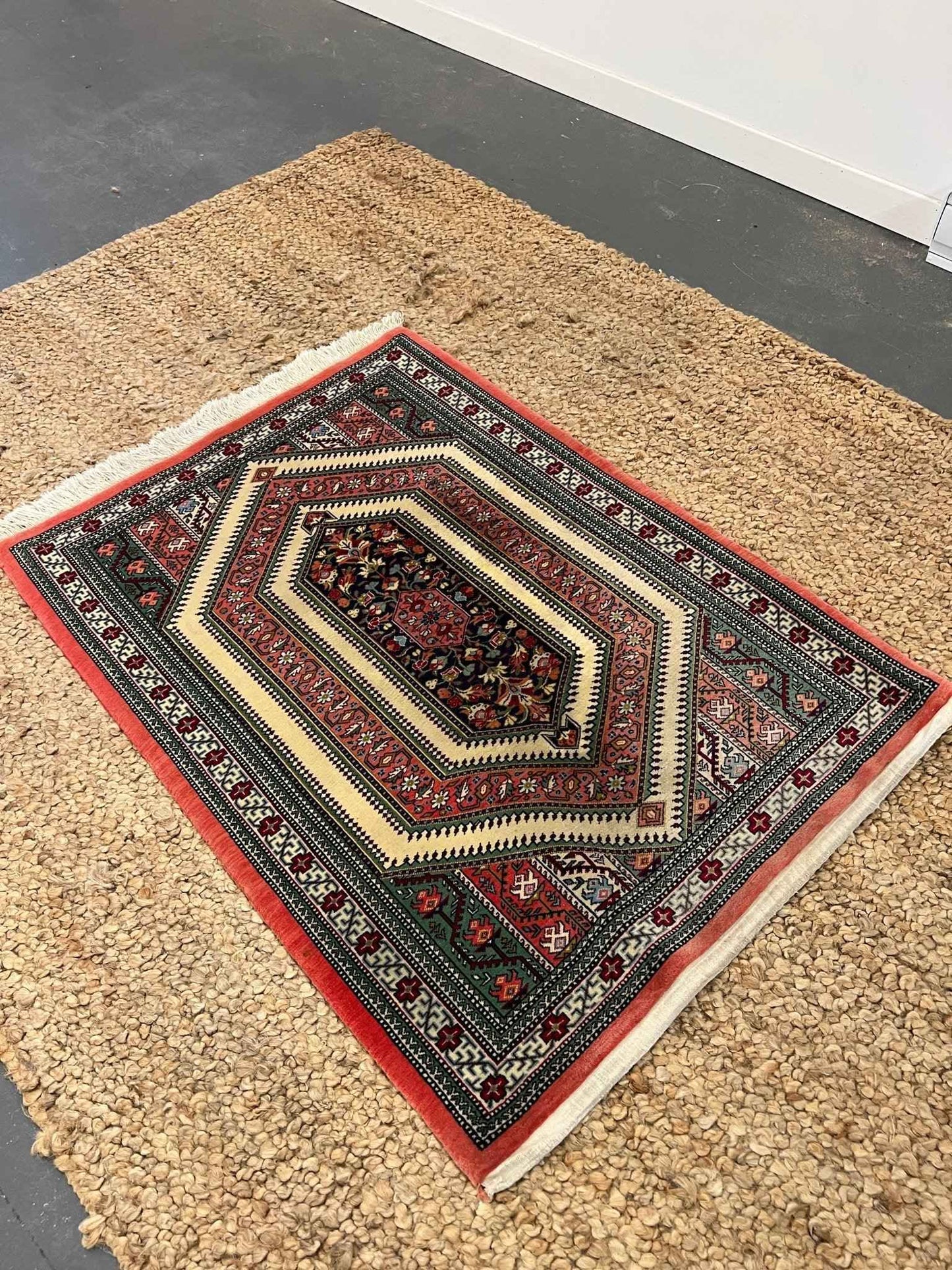Persian Qom Rug | 3' 7" x 2' 8"