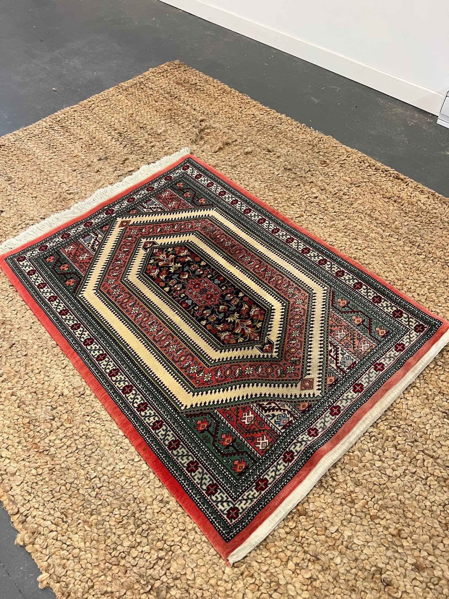 Persian Qom Rug | 3' 7" x 2' 8"