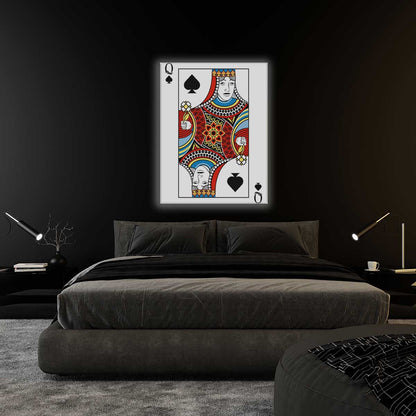 Wandbild – Pik Dame – Moderne Kunst