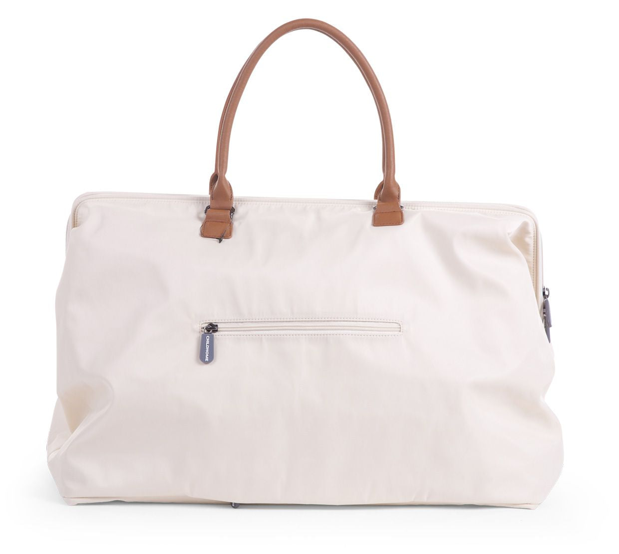 Ruhige & stilvolle cremefarbene Wickeltasche