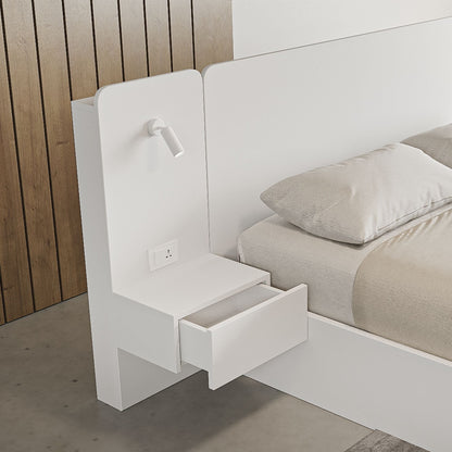 Rander 3-teiliges Schlafzimmer-Set mit integrierter Stromversorgung und Leselampe