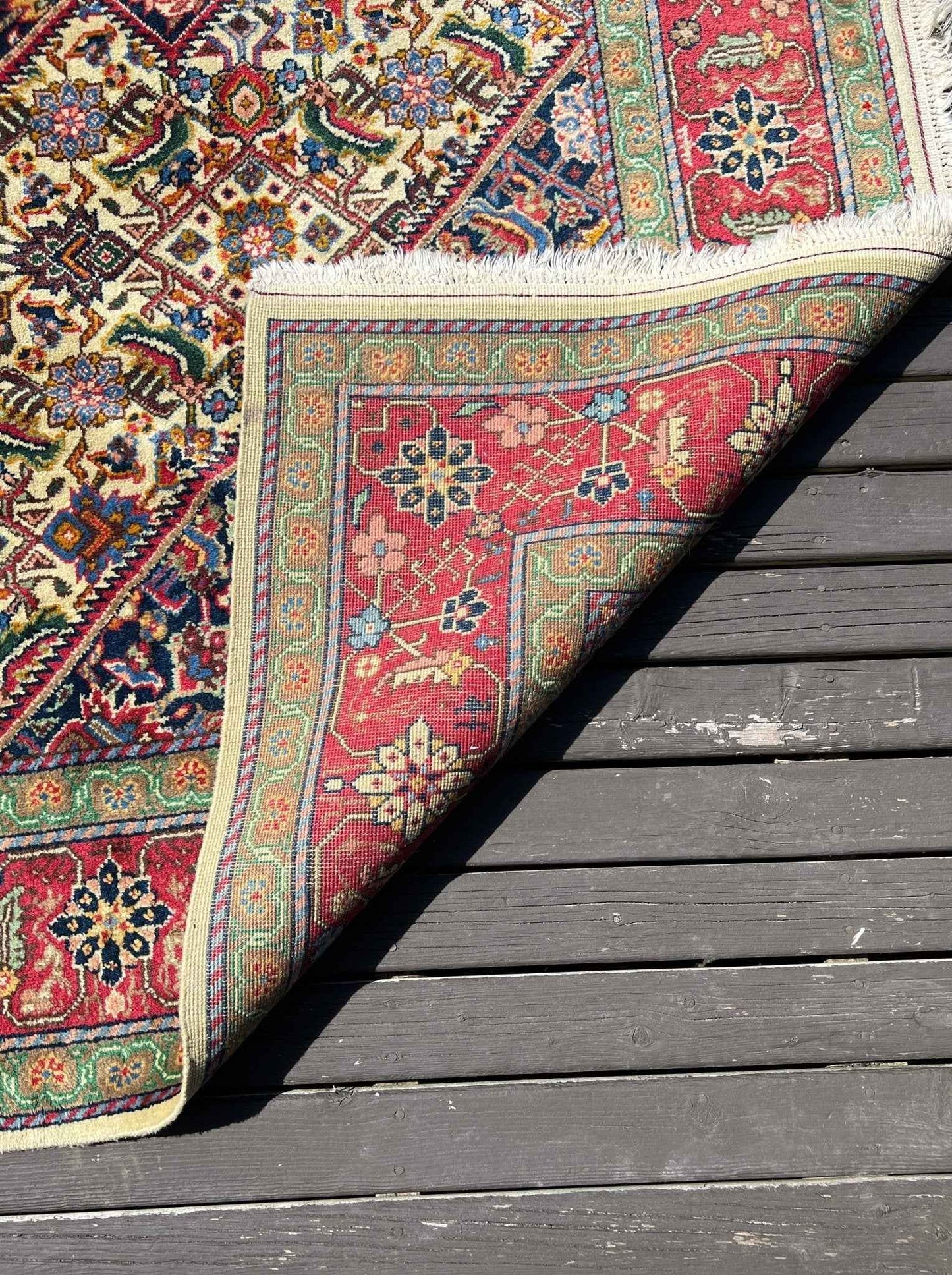Romanian Tabriz Rug | 7' 4" x 10' 10"