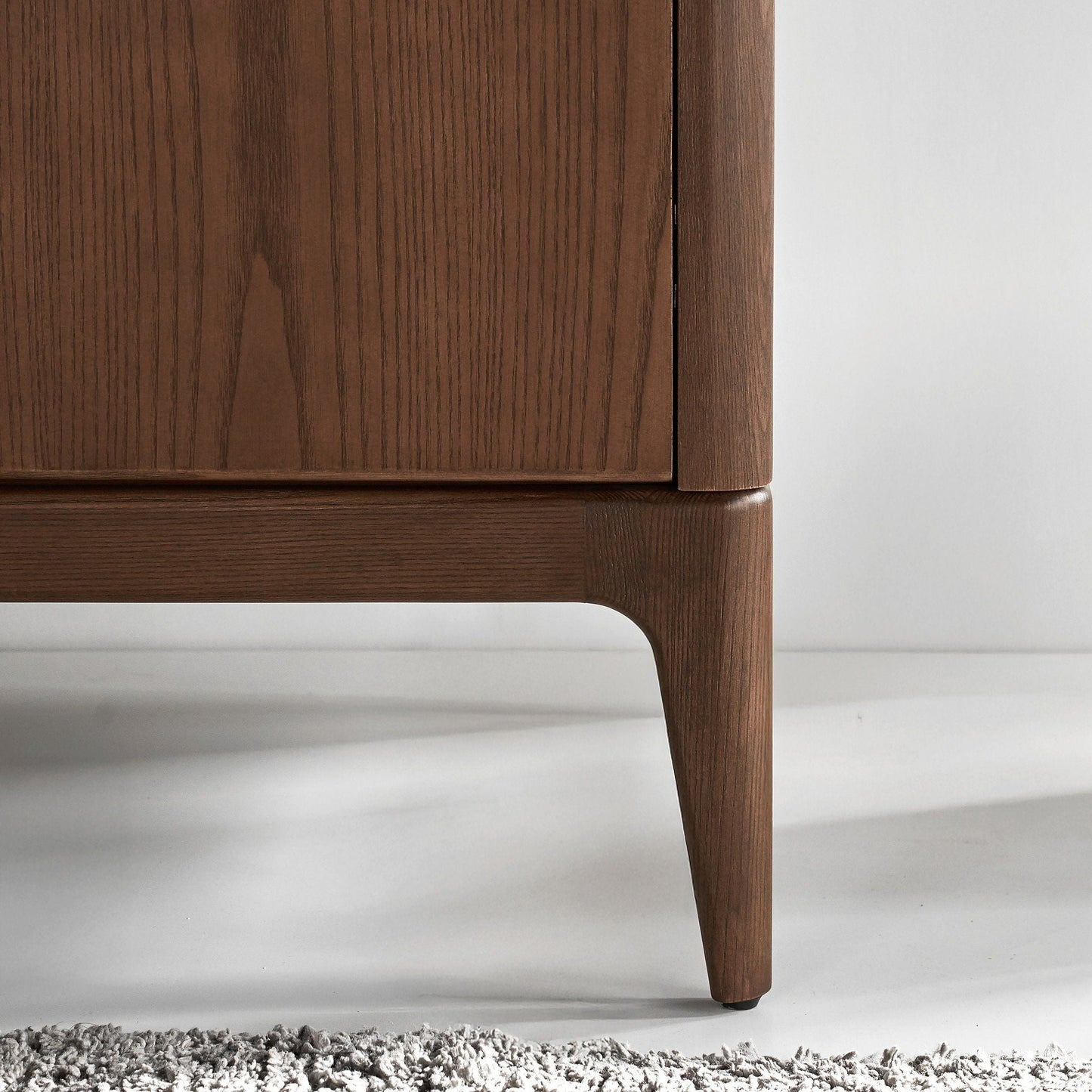 Scarlet European Ash Wood Wardrobe